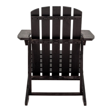 Westport Outdoor Patio Traditional Acacia Wood Adirondack Chair